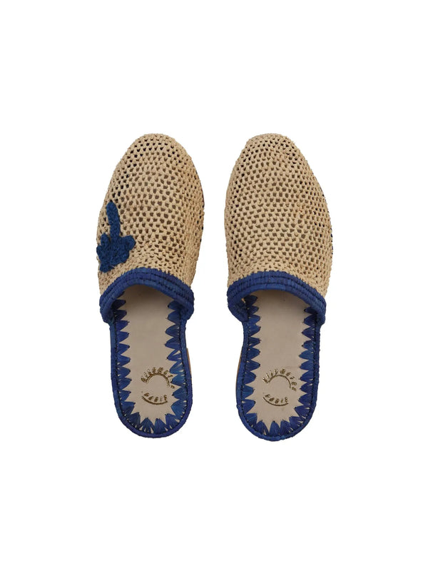 kilometre paris Blue Palm Tree - Air Babouches