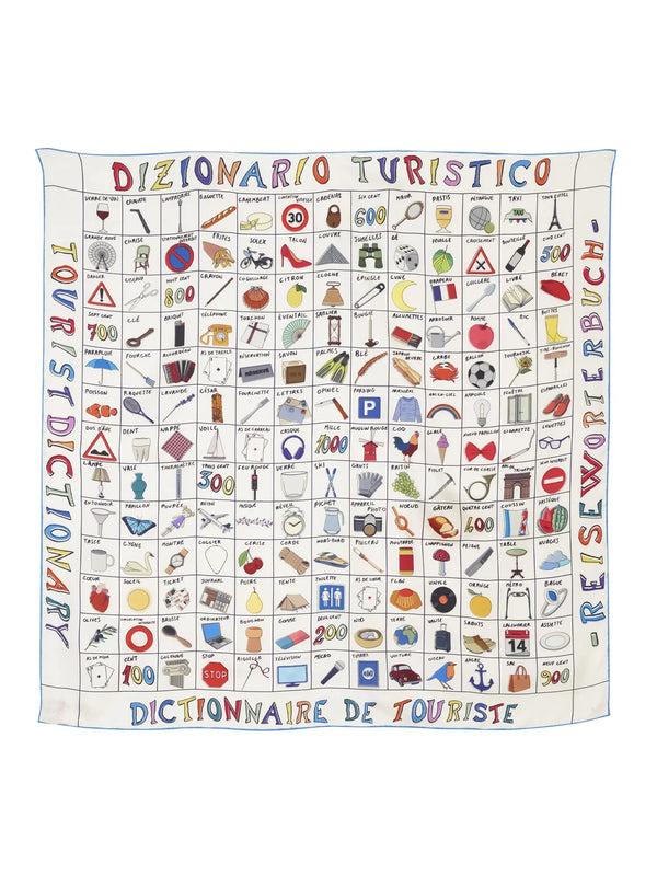 kilometre paris France - Tourist Scarf