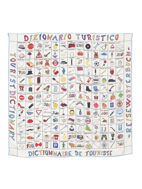 kilometre paris Great Britain - Tourist Scarf