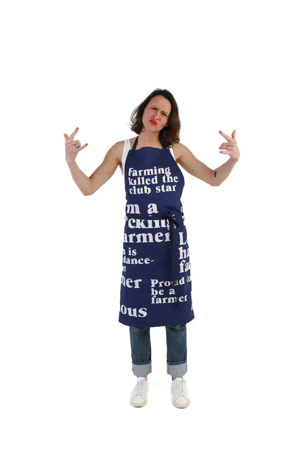 Kilometre Paris I'm A F*cking Farmer - Apron