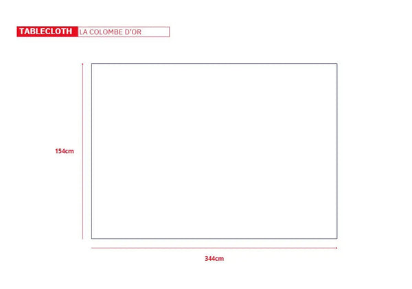 Kilometre Paris La Colombe D'Or - Tablecloth