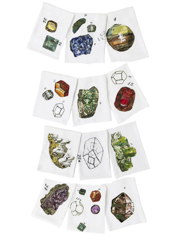 kilometre paris Mineralogie - Napkins