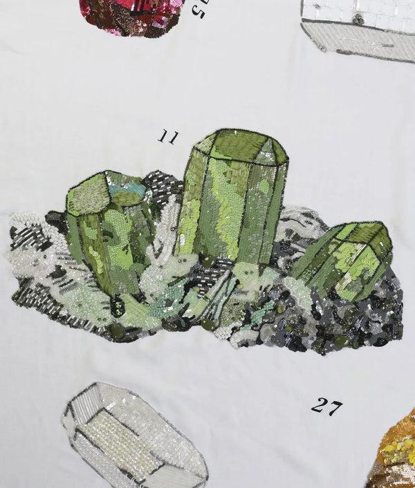 Kilometre Paris Mineralogie - Tablecloth