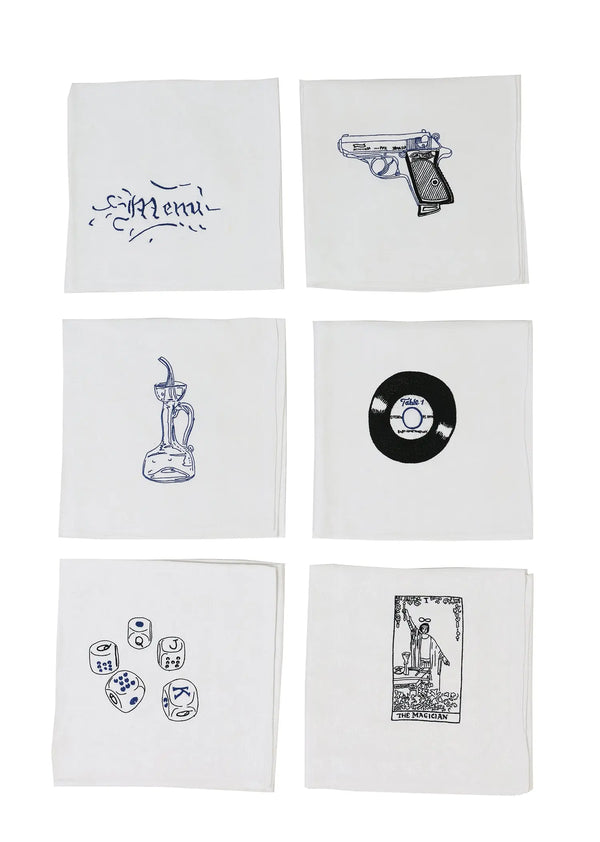 Kilometre Paris La Nappe Ne Fait Pas Le Moine - Napkins