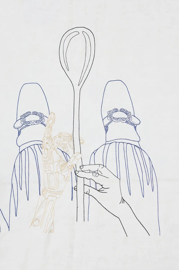 Kilometre Paris La Nappe Ne Fait Pas Le Moine - Tablecloth