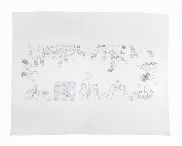 kilometre paris La nappe ne fait pas le moine - Tablecloth