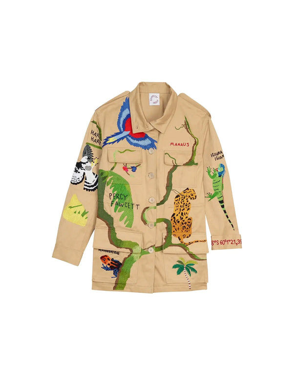 Kilometre Paris Percy Fawcett Amazonia - Expedition Jacket