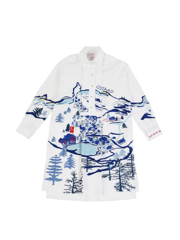 kilometre paris Promenade Gstaad Switzerland - K-shirt