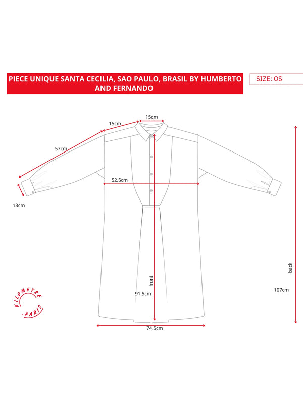 Kilometre Paris Santa Cecilia São Paulo Brazil - Piece Unique