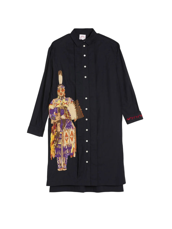 kilometre paris Sioux County Standing Rock Indian Reservation South Dakota - K-shirt button down