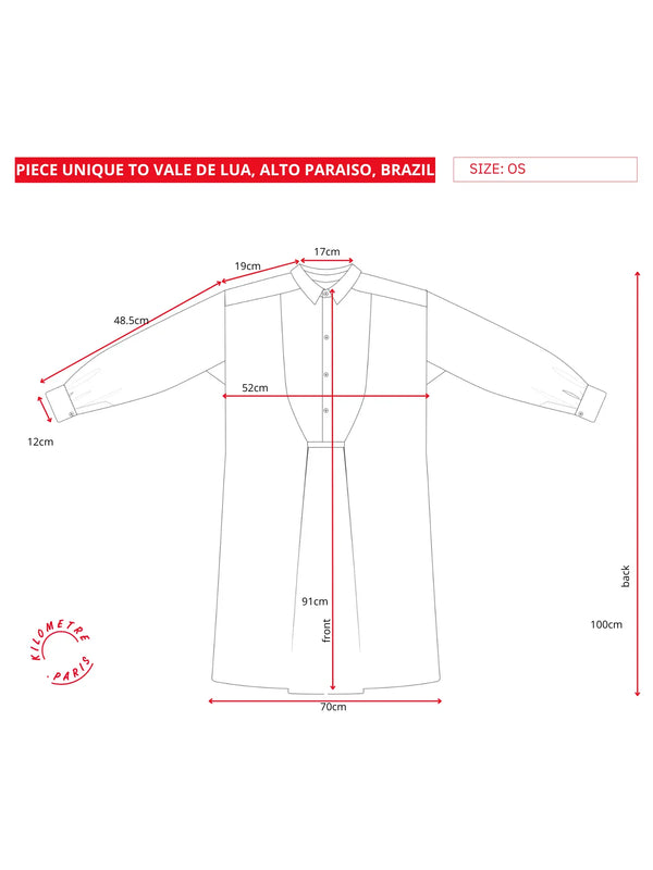 Kilometre Paris Vale Da Lua Alto Paraiso Brazil - Piece Unique
