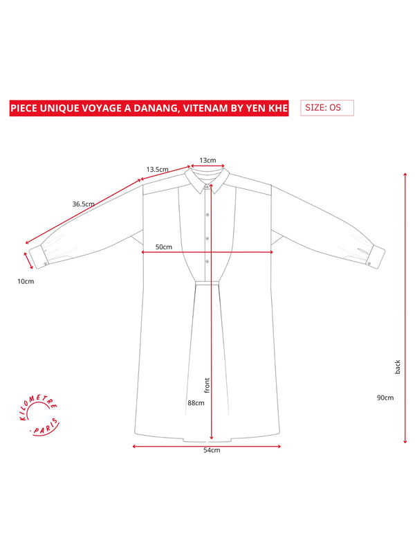 Kilometre Paris Voyage à Danang Vietnam By Yen Khe - Piece Unique