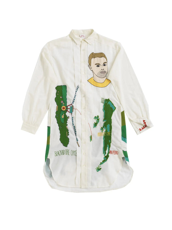 kilometre paris Zablaće Croatia Belize - K-shirt button down