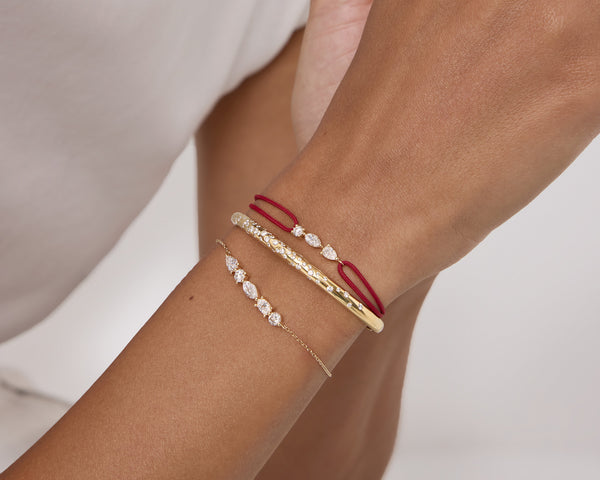 Kimaï Alba Rainbow Cord Bracelet