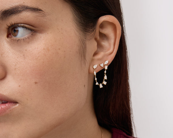 Kimaï Amy Double Piercing Earring