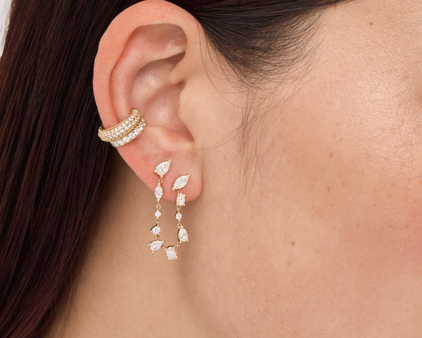 Kimaï Amy Double Piercing Earring