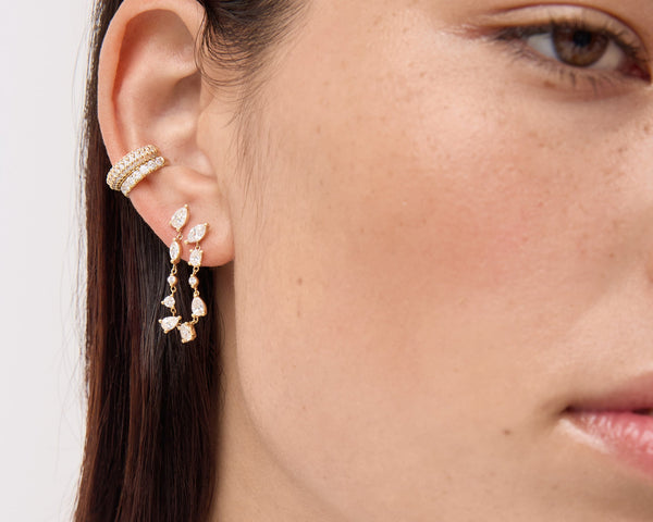 kimaï Amy Double Piercing Earring