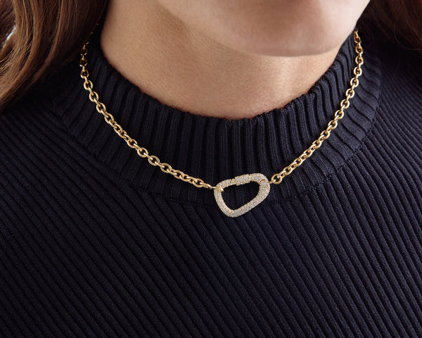 Kimaï Atlas Pavé Necklace