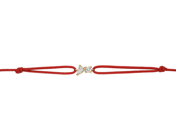 Kimaï Duo Rainbow Cord Bracelet