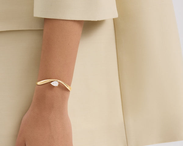 Kimaï Eclipse Pear Bangle