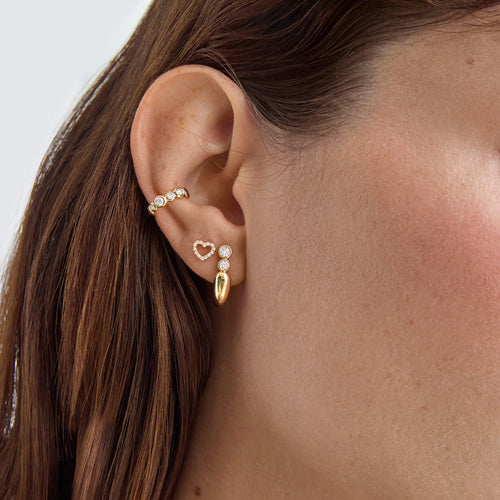 Kimaï Full Heart Earring