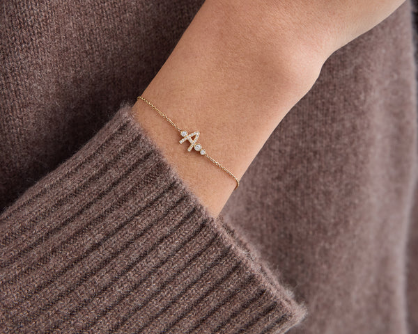 Kimaï Noma Letter Bracelet