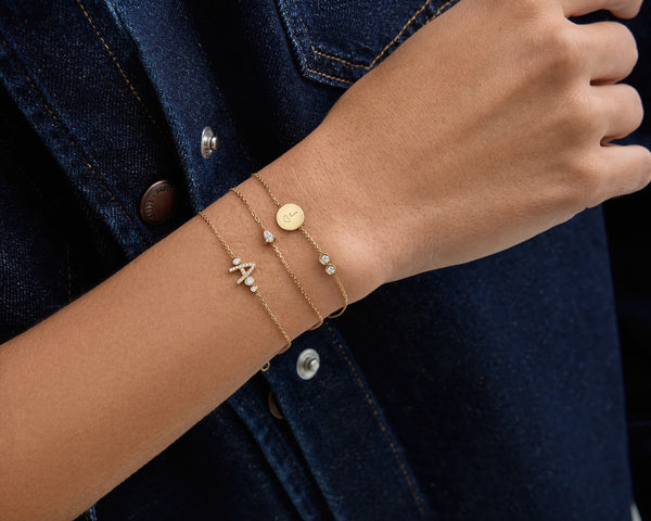 Kimaï Noma Letter Bracelet