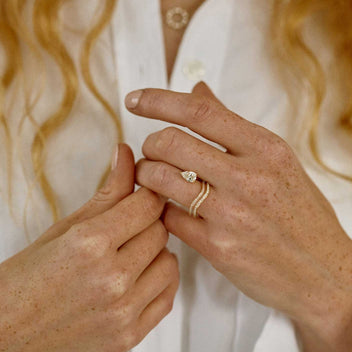 Kimaï Wavy Pavé Serena Band