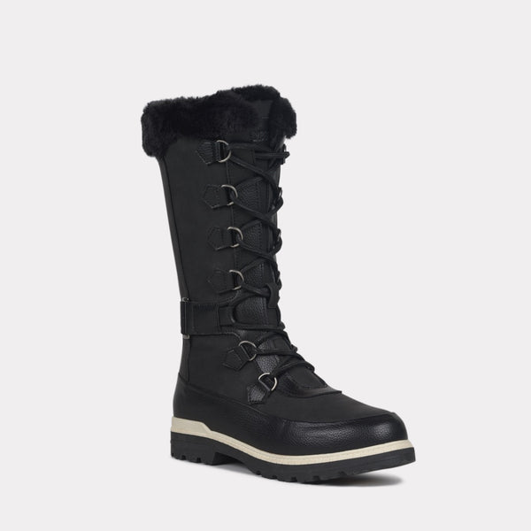 kimberfeel Bottes de neige ADARA Bottes de neiges femmes Noir