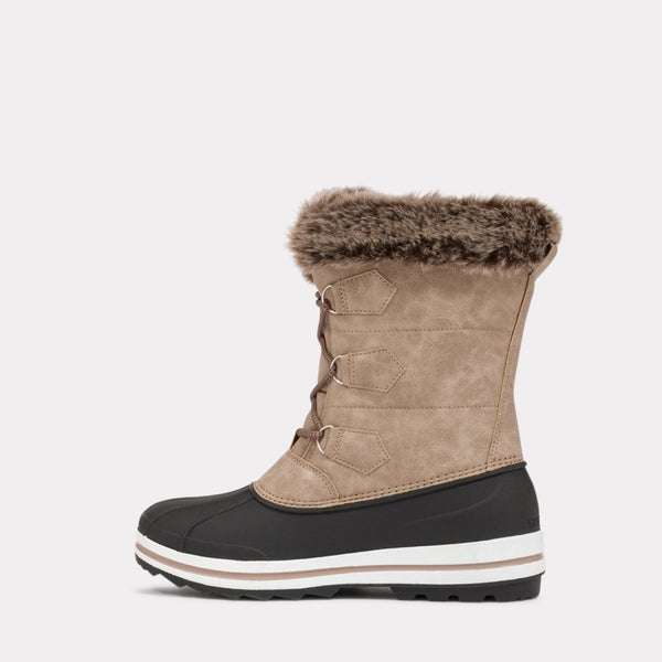 Kimberfeel Bottes De Neige ADRIANA 2 Bottes De Neige Femmes Beige