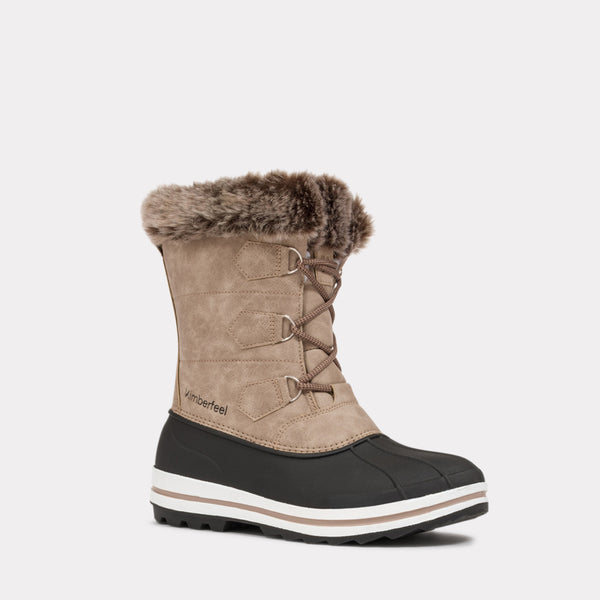 kimberfeel Bottes de neige ADRIANA 2 Bottes de neige femmes Beige