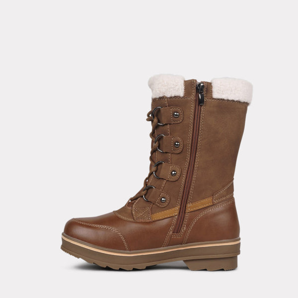 Kimberfeel Bottes De Neige APONI Bottes De Neige Femmes Camel