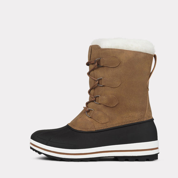 Kimberfeel Bottes De Neige BEKER Bottes De Neige Hommes Beige