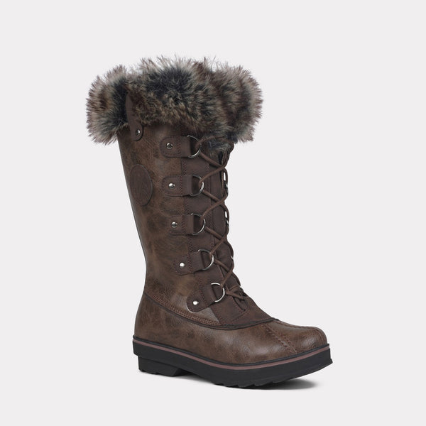 kimberfeel Bottes de neige BEVERLY Bottes de neige femmes Marbre