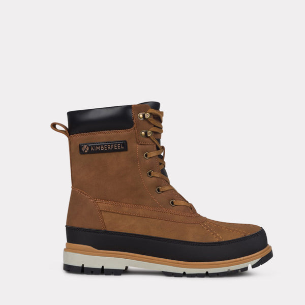 Kimberfeel Bottes De Neige BRANSON Bottes De Neige Hommes Beige