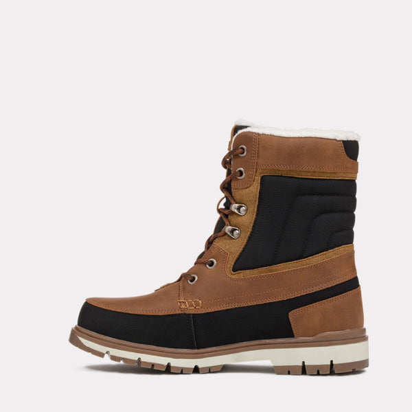 Kimberfeel Bottes De Neige LORDAN Bottes De Neige Hommes Charbon