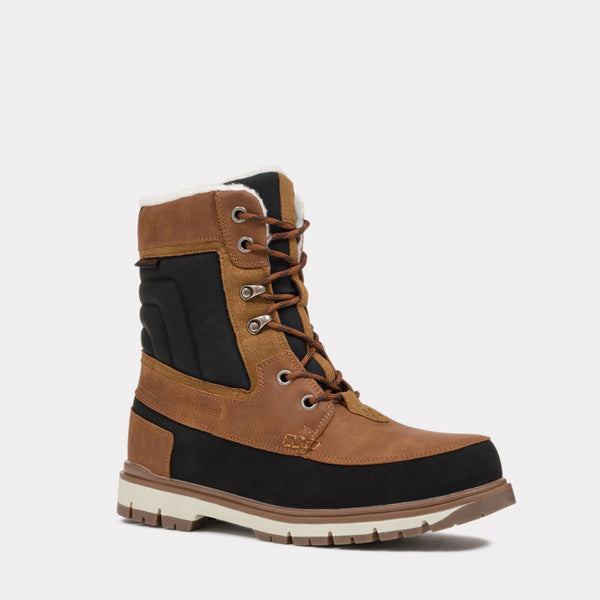 kimberfeel Bottes de neige LORDAN Bottes de neige hommes Charbon