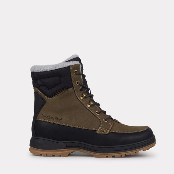 Kimberfeel Bottes De Neige NOLAN Bottes De Neige Hommes Kaki