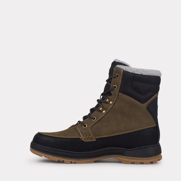 Kimberfeel Bottes De Neige NOLAN Bottes De Neige Hommes Kaki