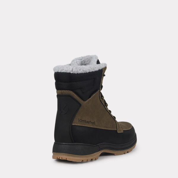 Kimberfeel Bottes De Neige NOLAN Bottes De Neige Hommes Kaki