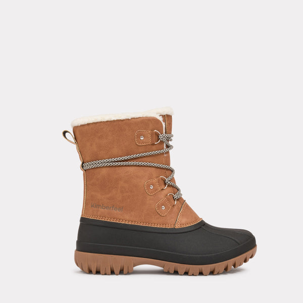 Kimberfeel Bottes De Neige REBECCA Bottes De Neige Femmes Crème