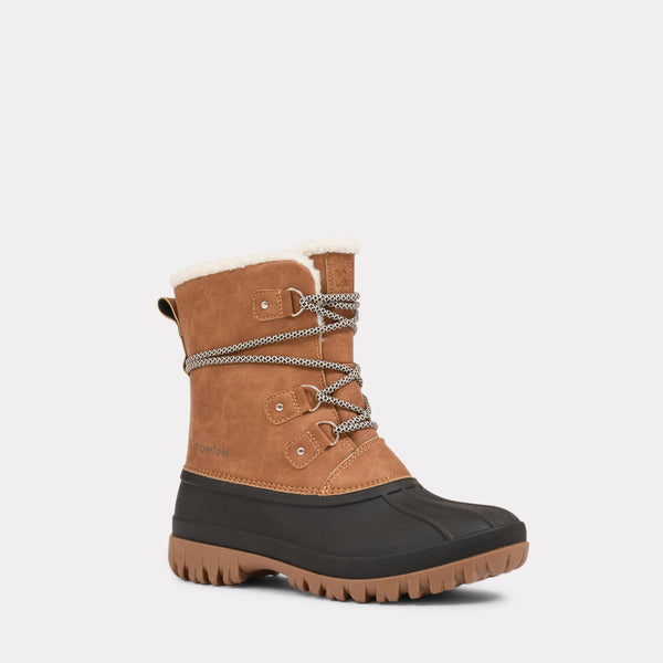 kimberfeel Bottes de neige REBECCA Bottes de neige femmes Crème