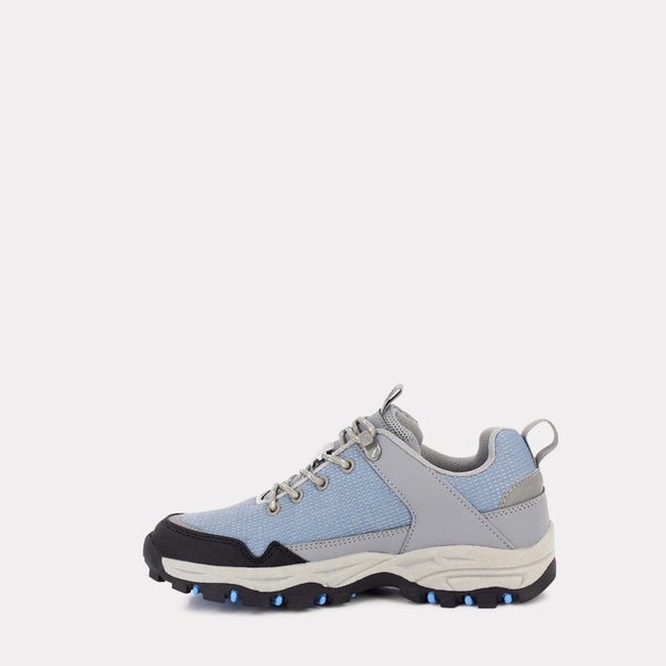 Kimberfeel Chaussures Petite Marche MAUNDI Chaussures De Petite Marche Adultes Bleu Ciel