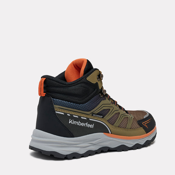 Kimberfeel Chaussures Randonnée PEAKHIKER Chaussures De Petite Randonnée Adultes Kaki