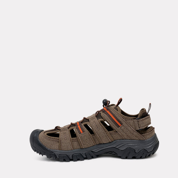 Kimberfeel Sandales MALAGUET Sandales De Marche Hommes Marron