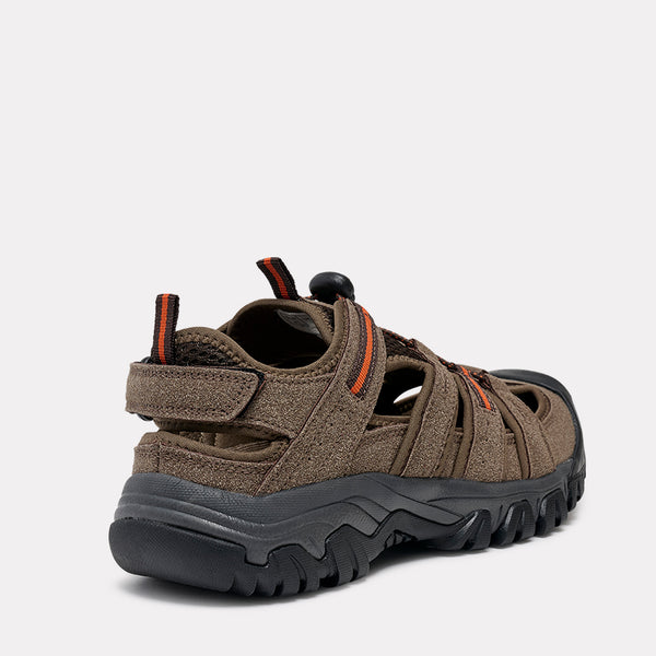 Kimberfeel Sandales MALAGUET Sandales De Marche Hommes Marron