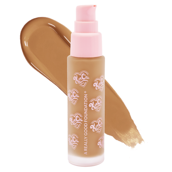 kimchi chic beauty A REALLY GOOD FOUNDATION - 122MD Medium/Tan + Warm Yellow Undertones