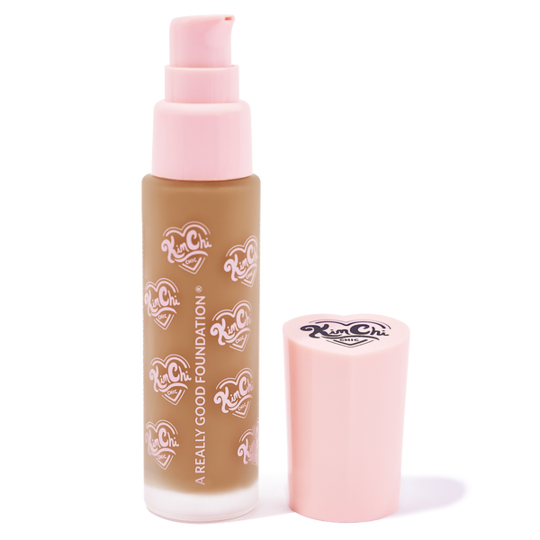 Kimchi Chic Beauty A REALLY GOOD FOUNDATION - 124MD Tan + Warm Undertones