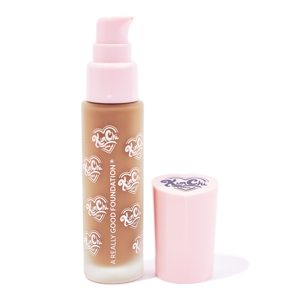 Kimchi Chic Beauty A REALLY GOOD FOUNDATION - 128MD Tan + Warm Neutral Undertones