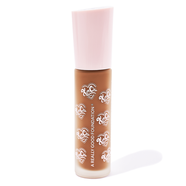 Kimchi Chic Beauty A REALLY GOOD FOUNDATION - 132D Tan/Deep + Warm Golden Undertones